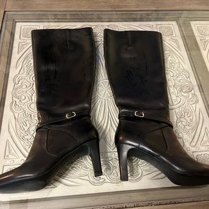 Black Lauren by Ralph Lauren knee boots